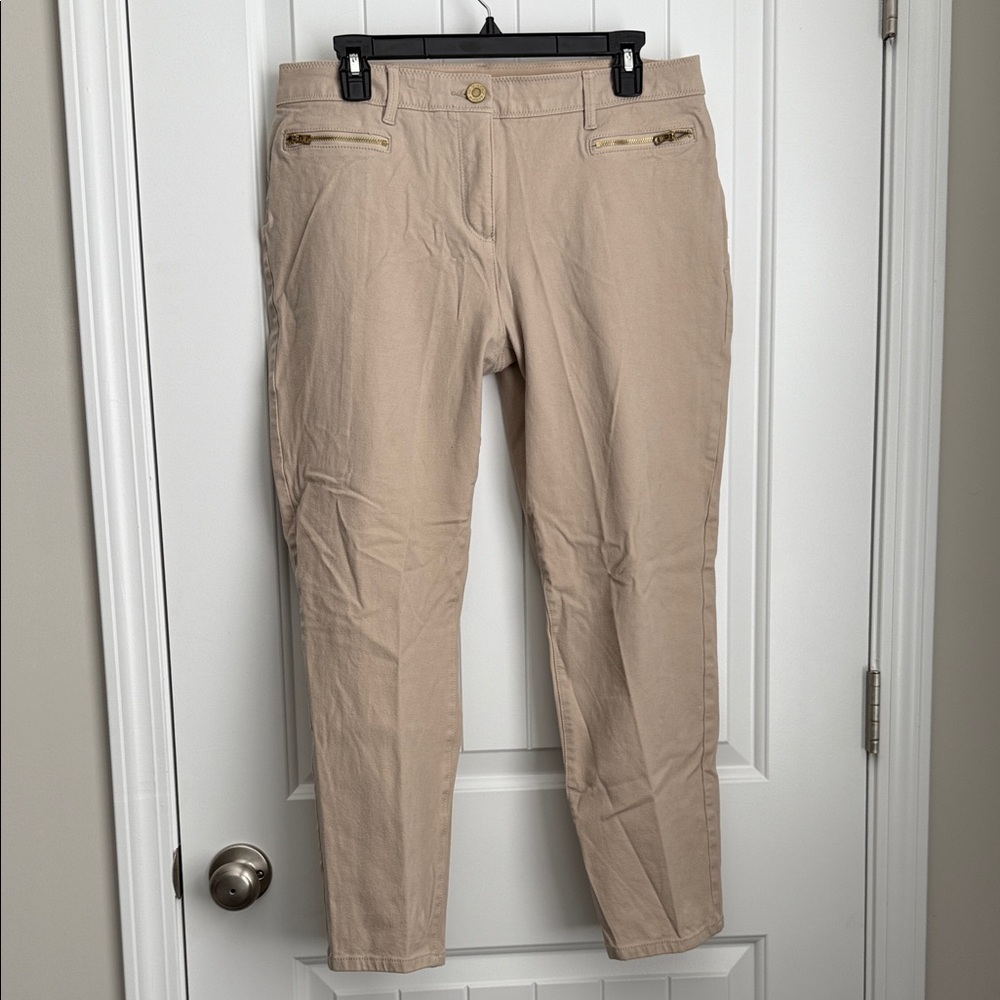 Chico's Tan Ankle Pants